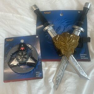 Spirit Halloween ninja accessories